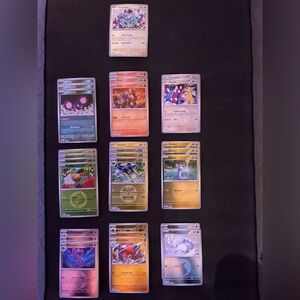 Pokémon Foil Stamped Trading Card bundle #1